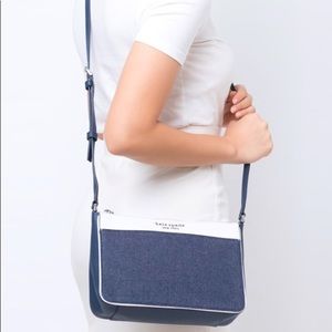 ♠️ Kate Spade Denim Zip Crossbody (Cameron) - NWT
